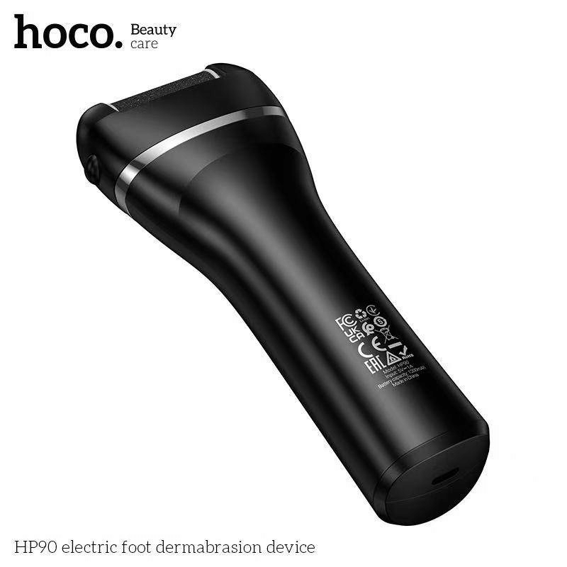 เครื่องขัดส้นเท้าไฟฟ้า HOCO HP90 หัวขัดเปลี่ยนได้ 3 แบบ ปรับมอเตอร์ได้ 3 ระดับ กันน้ำ แบตเตอรี่ 180 นาที_4
